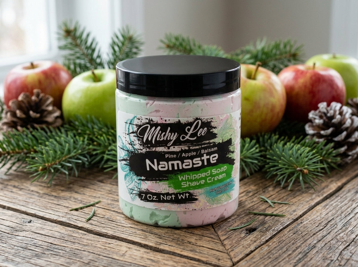 Namaste Whipped Soap and Shave Cream Mishy Lee Boutique