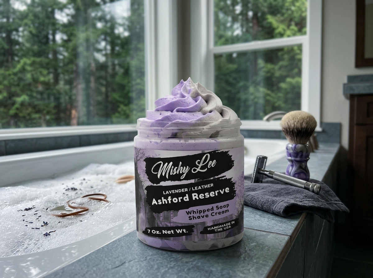 Ashford Reserve Men's Whipped Soap and Shave Cream Mishy Lee Boutique