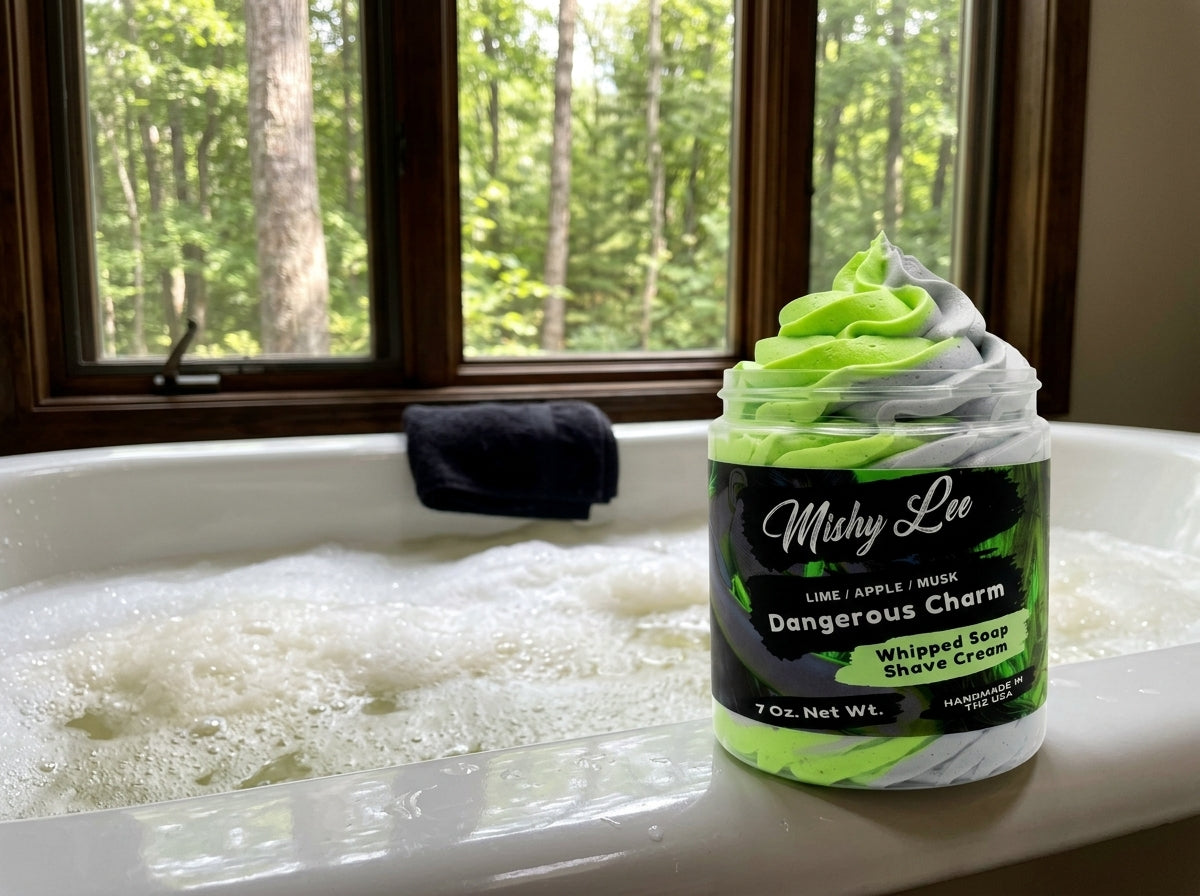 Dangerous Charm Men's Whipped Soap and Shave Cream Mishy Lee Boutique