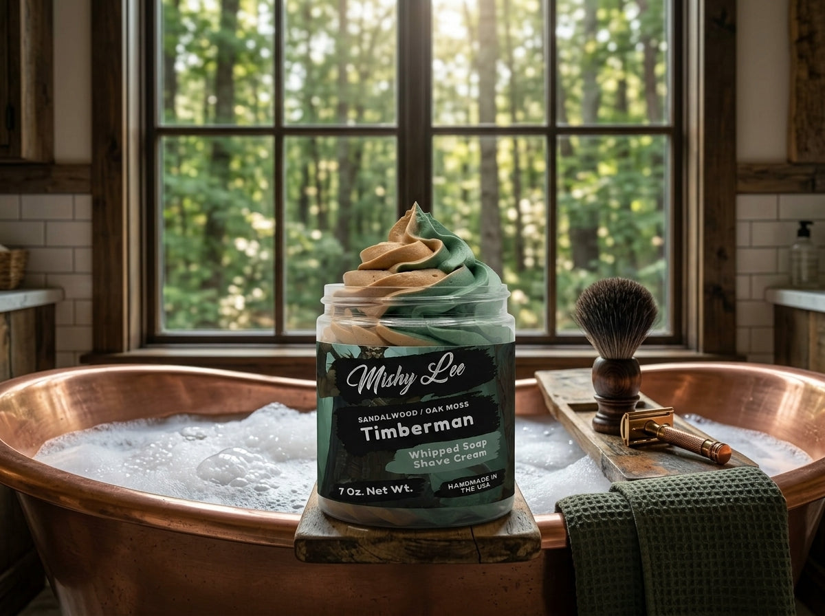 Timberman Men's Whipped Soap and Shave Cream Mishy Lee Boutique