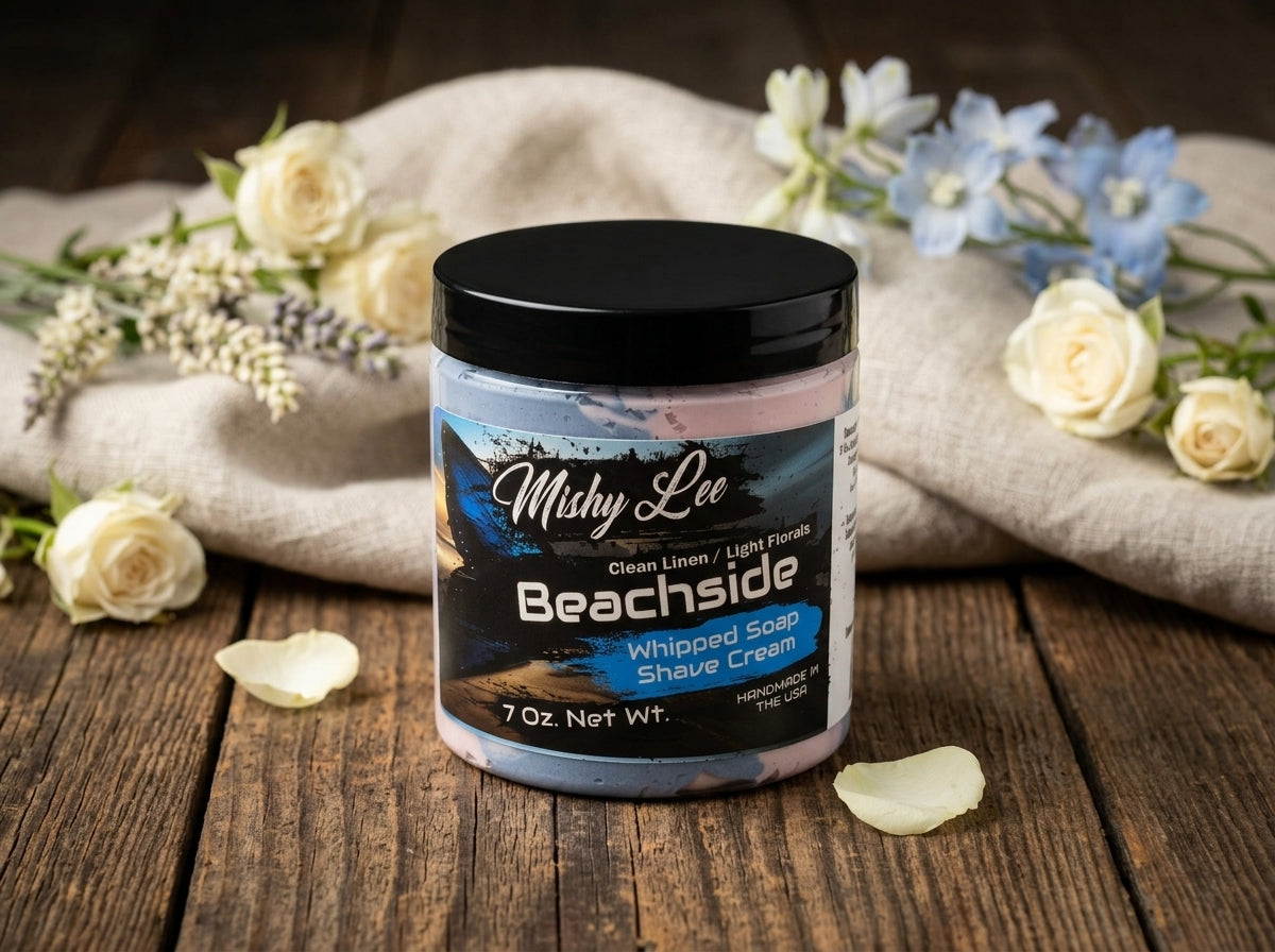 Beachside Whipped Soap and Shave Cream Mishy Lee Boutique