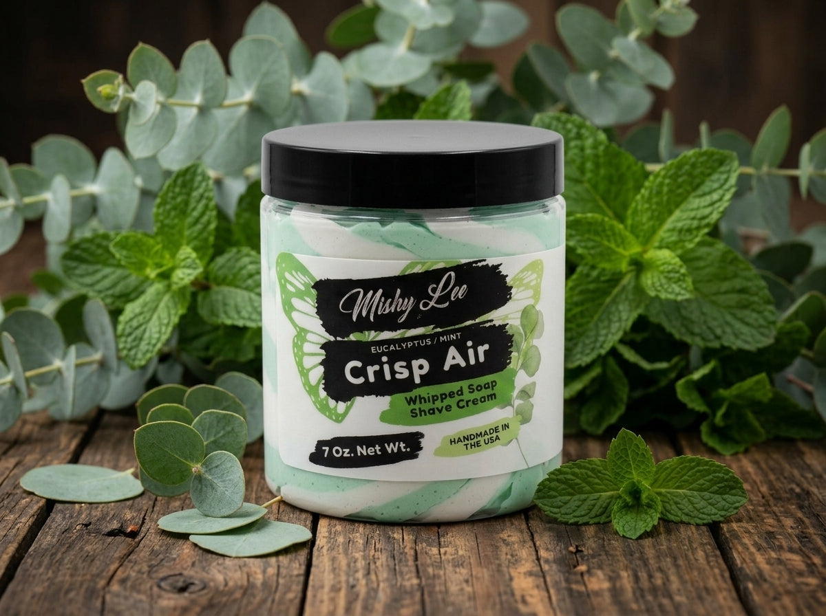 Crisp Air Whipped Soap and Shave Cream Mishy Lee Boutique