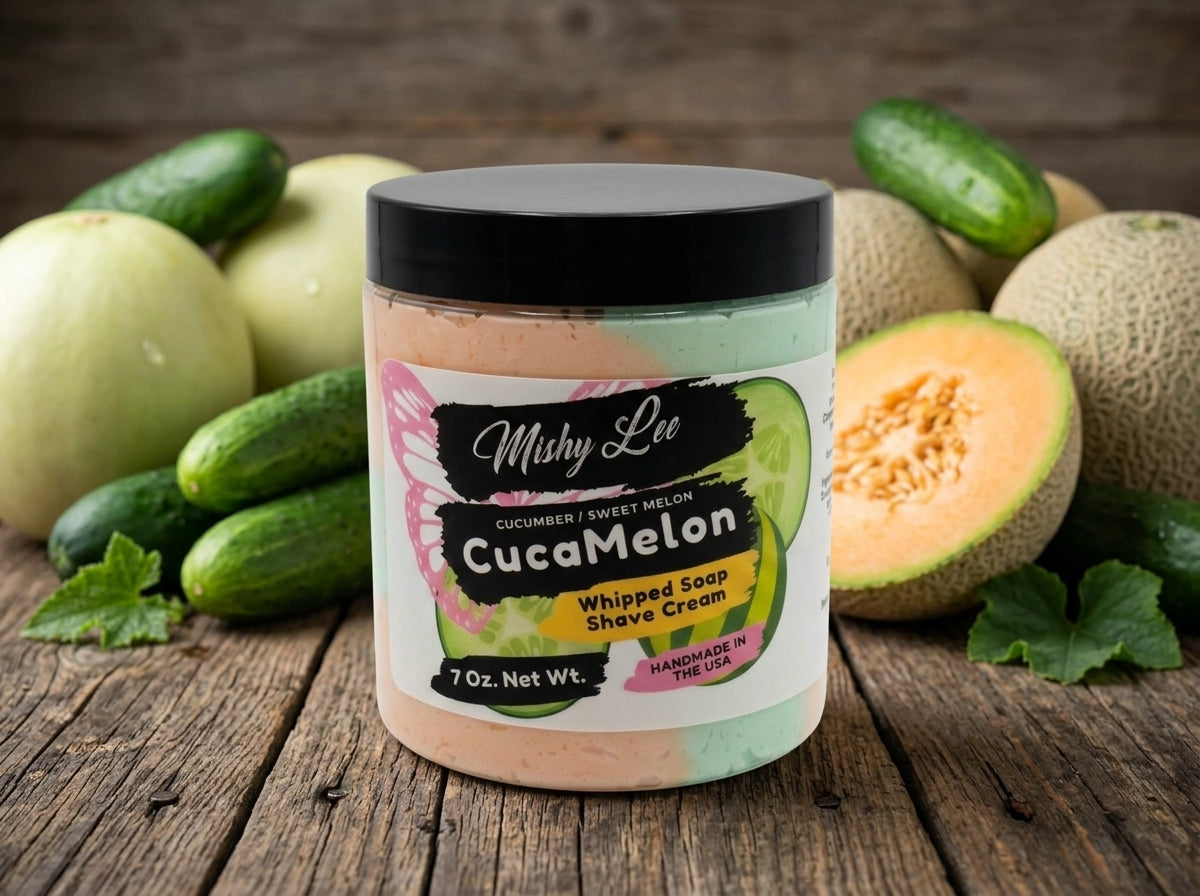 CucaMelon Whipped Soap and Shave Cream Mishy Lee Boutique
