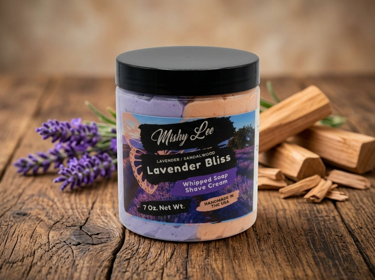 Lavender Bliss Whipped Soap and Shave Cream Mishy Lee Boutique