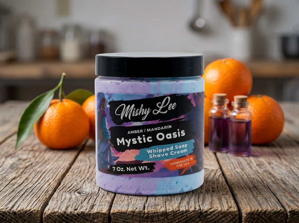 Mystic Oasis Men's Whipped Soap and Shave Cream Mishy Lee Boutique