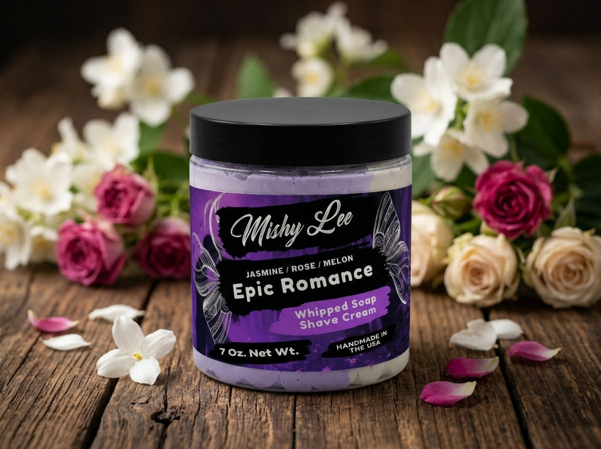 Epic Romance Whipped Soap and Shave Cream Mishy Lee Boutique