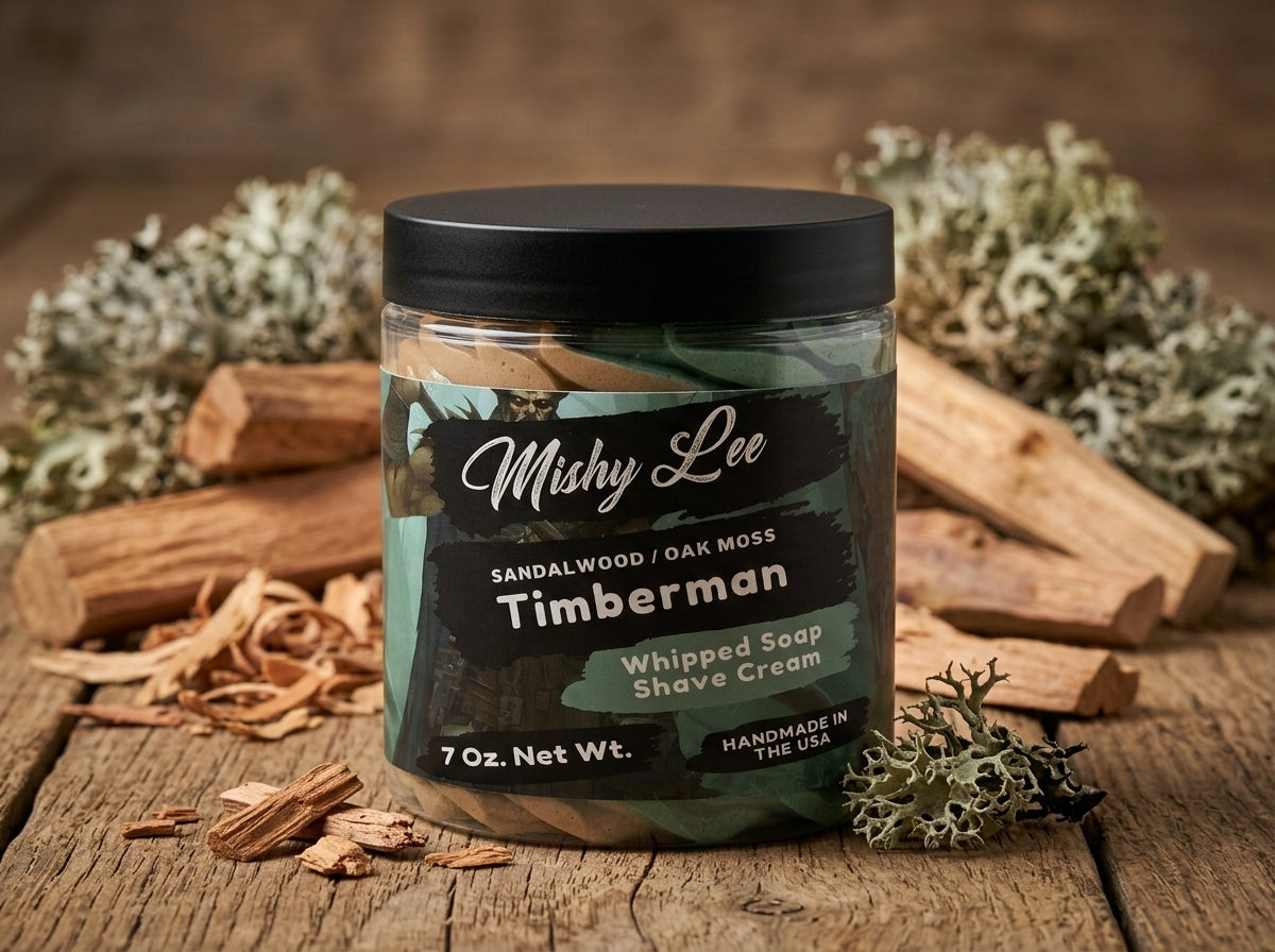 Timberman Men's Whipped Soap and Shave Cream Mishy Lee Boutique