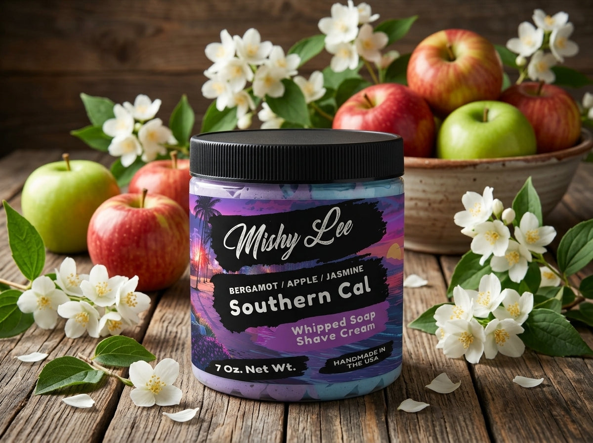 Southern Cal Whipped Soap and Shave Cream Mishy Lee Boutique