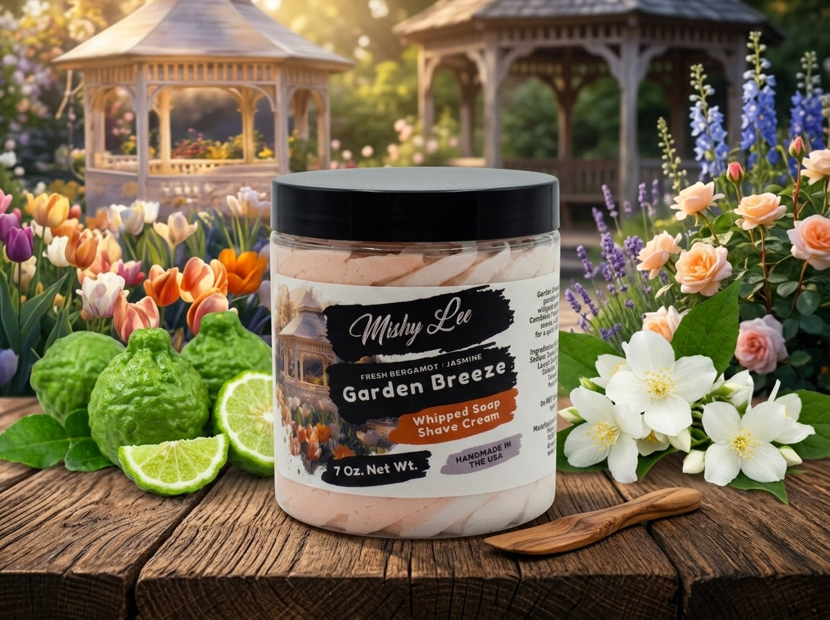 Garden Breeze Whipped Soap and Shave Cream Mishy Lee Boutique