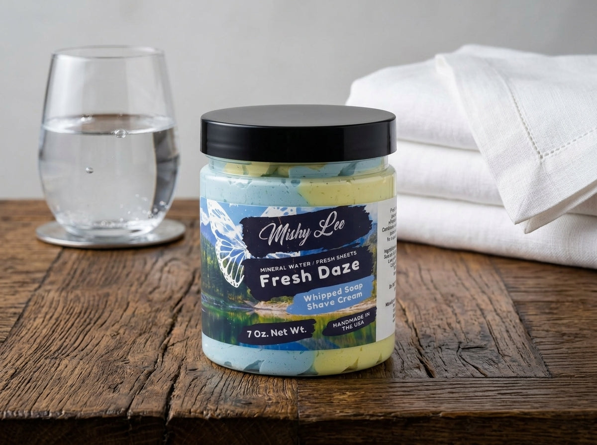 Fresh Daze Whipped Soap and Shave Cream Mishy Lee Boutique