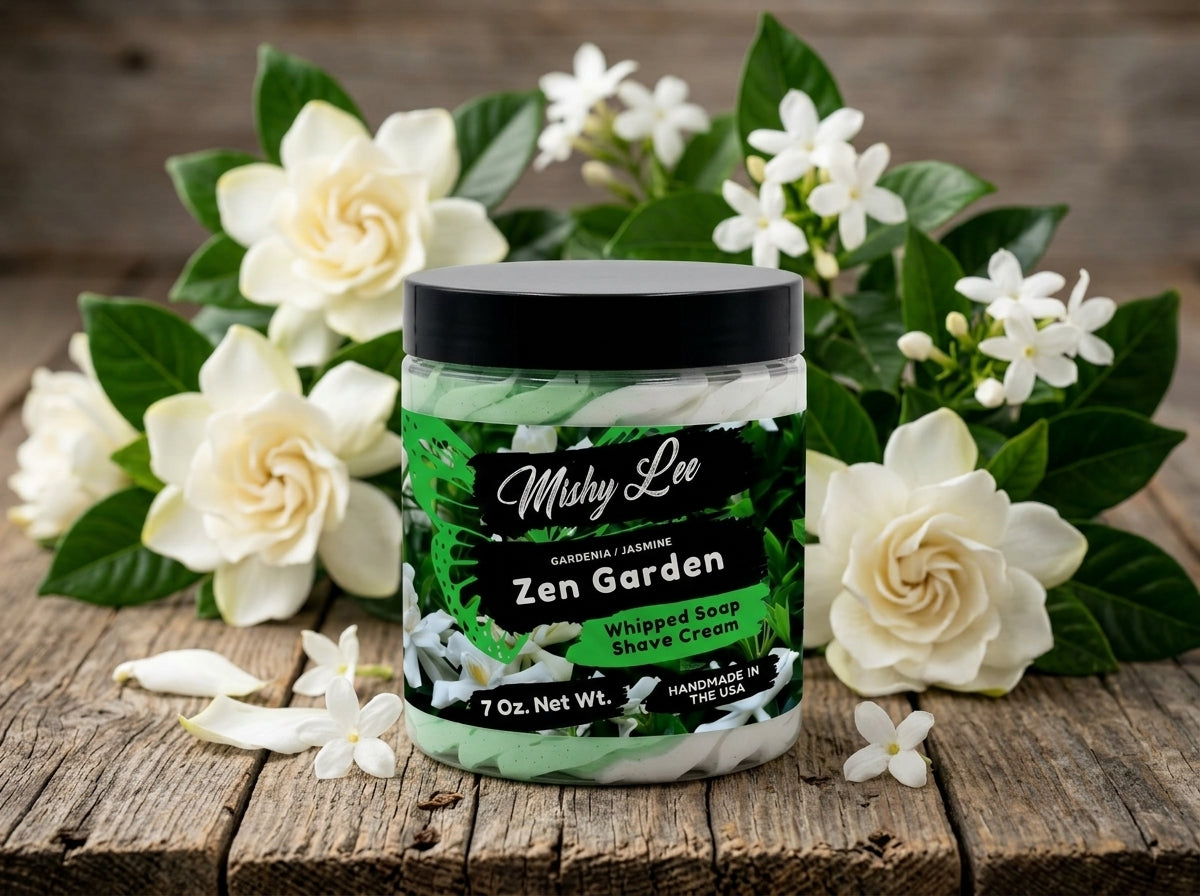 Zen Garden Whipped Soap and Shave Cream Mishy Lee Boutique
