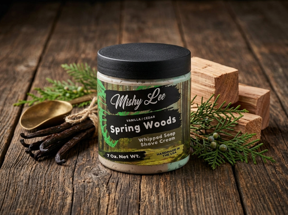 Spring Woods Whipped Soap and Shave Cream Mishy Lee Boutique