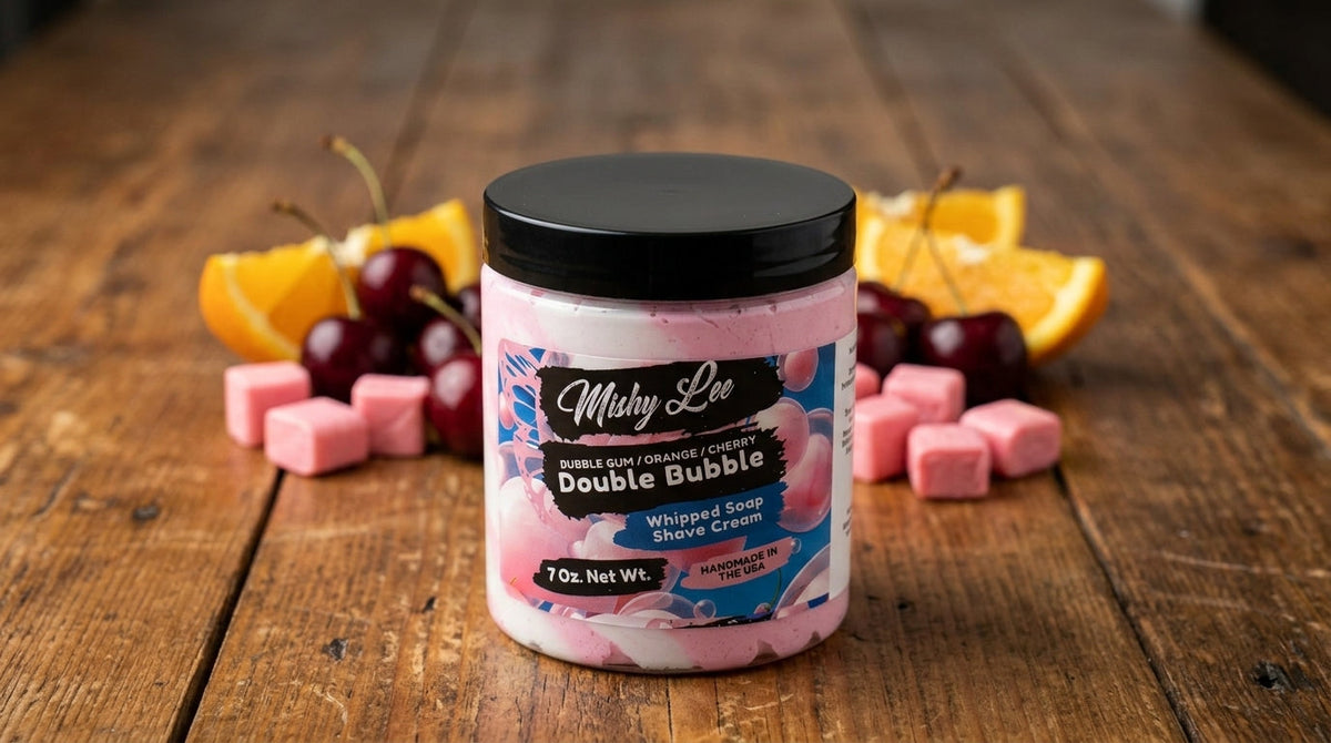 Double Bubble Whipped Soap and Shave Cream Mishy Lee Boutique