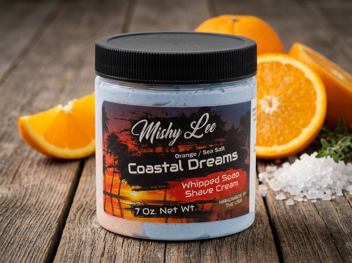 Coastal Dreams Whipped Soap and Shave Cream Mishy Lee Boutique
