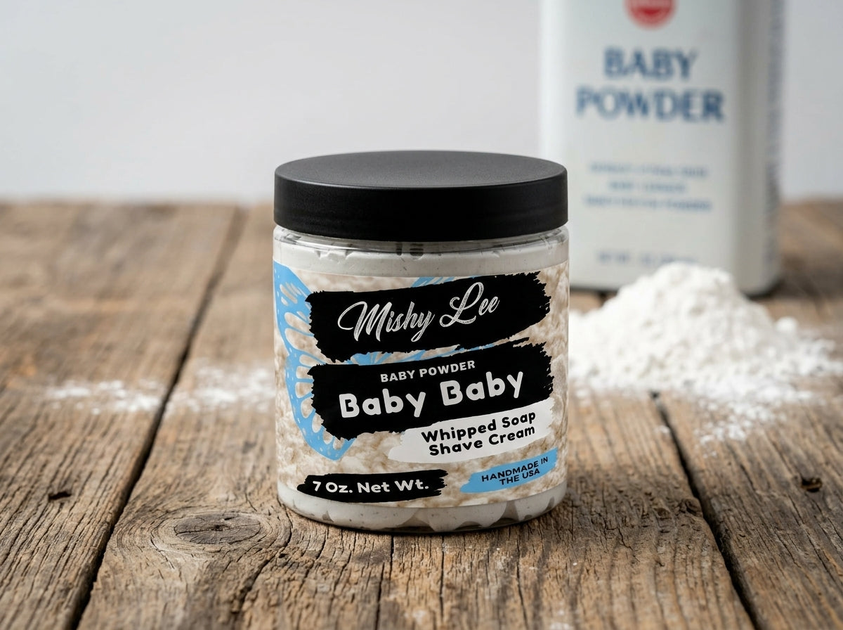Baby Baby Whipped Soap and Shave Cream Mishy Lee Boutique