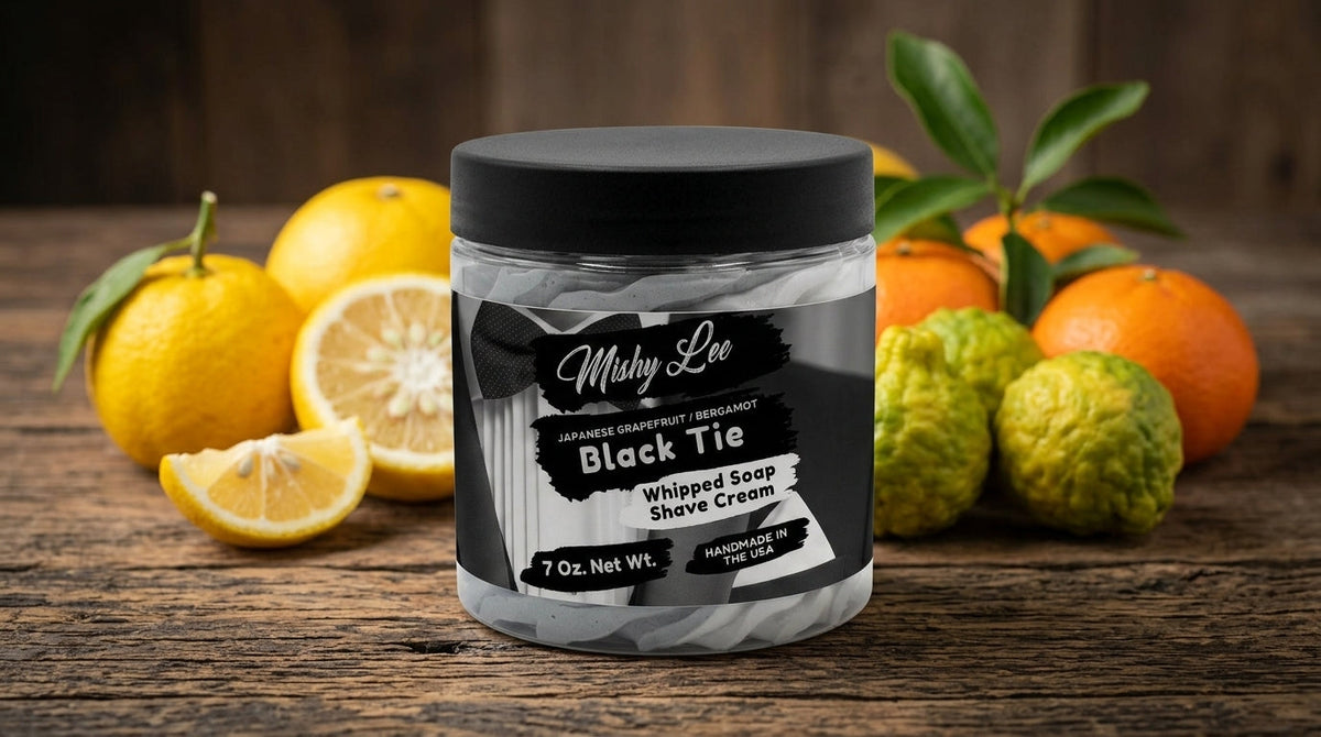 Black Tie Men's Whipped Soap and Shave Cream Mishy Lee Boutique