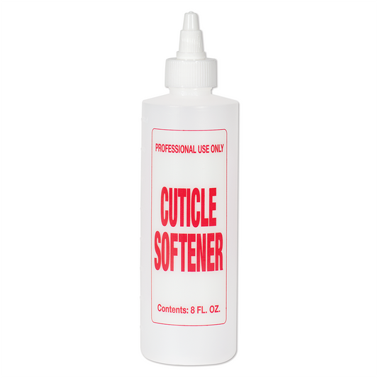 Soft 'N Style Imprinted Cuticle Softener Bottle - 8oz