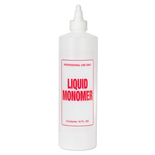Soft 'N Style Imprinted Liquid Monomer Bottle - 16oz