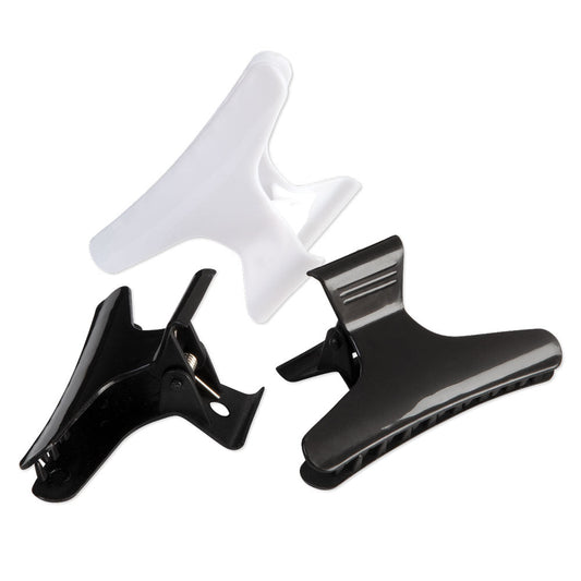 Soft 'N Style Wide Butterfly Clamps 3" Beauty Supply 123 Outlet