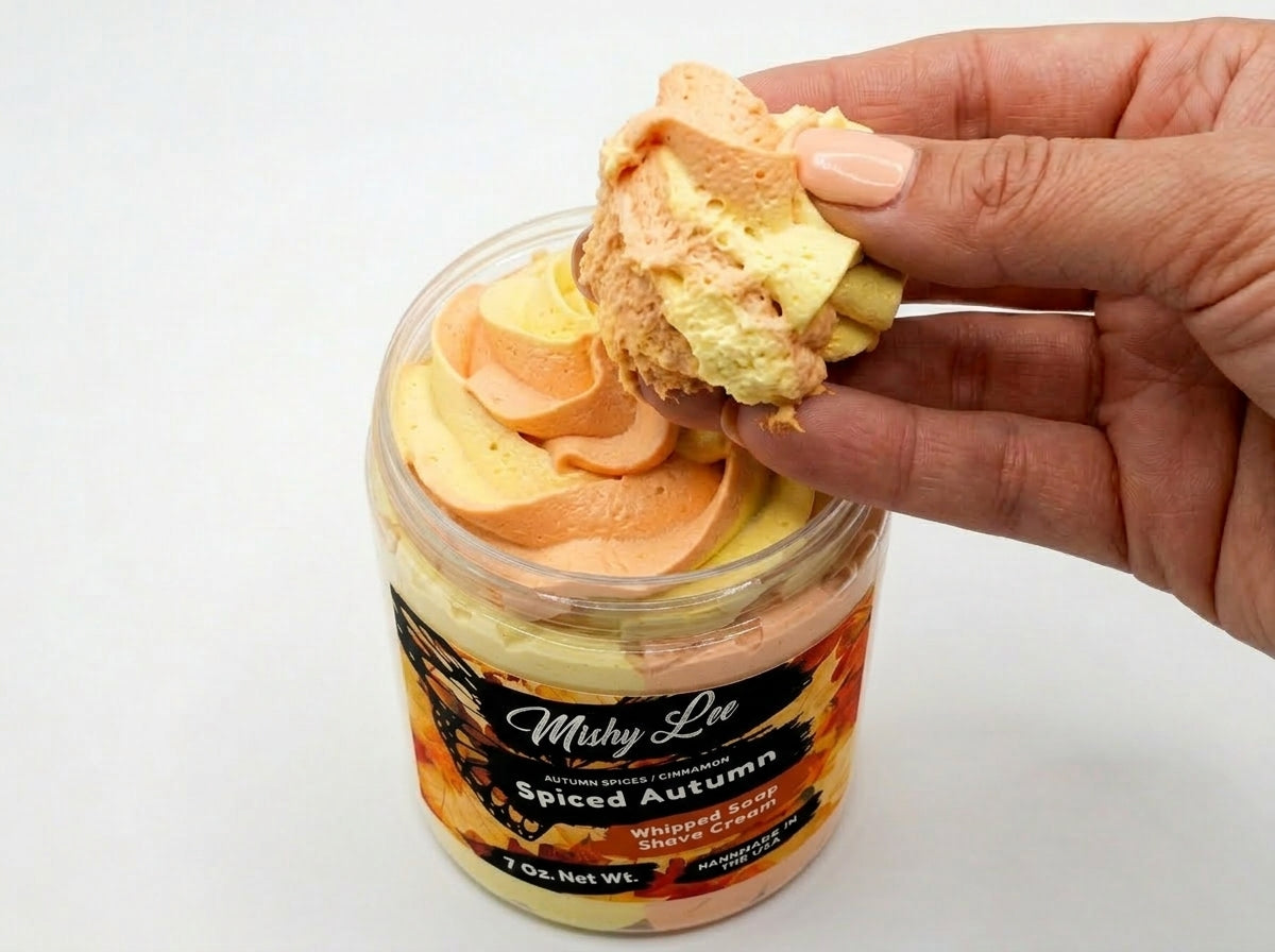 Spiced Autumn Whipped Soap and Shave Cream Mishy Lee Boutique