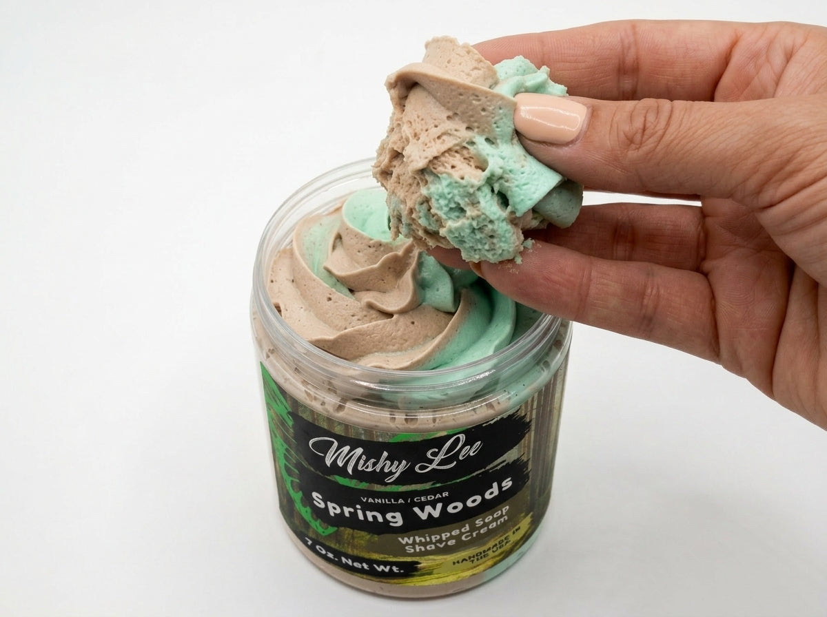 Spring Woods Whipped Soap and Shave Cream Mishy Lee Boutique