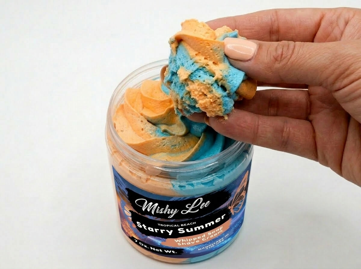Starry Summer Whipped Soap and Shave Cream Mishy Lee Boutique