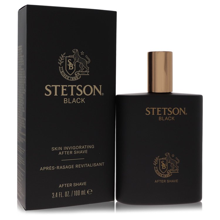 Stetson Black by Coty After Shave 3.4 oz for Men Avera Group