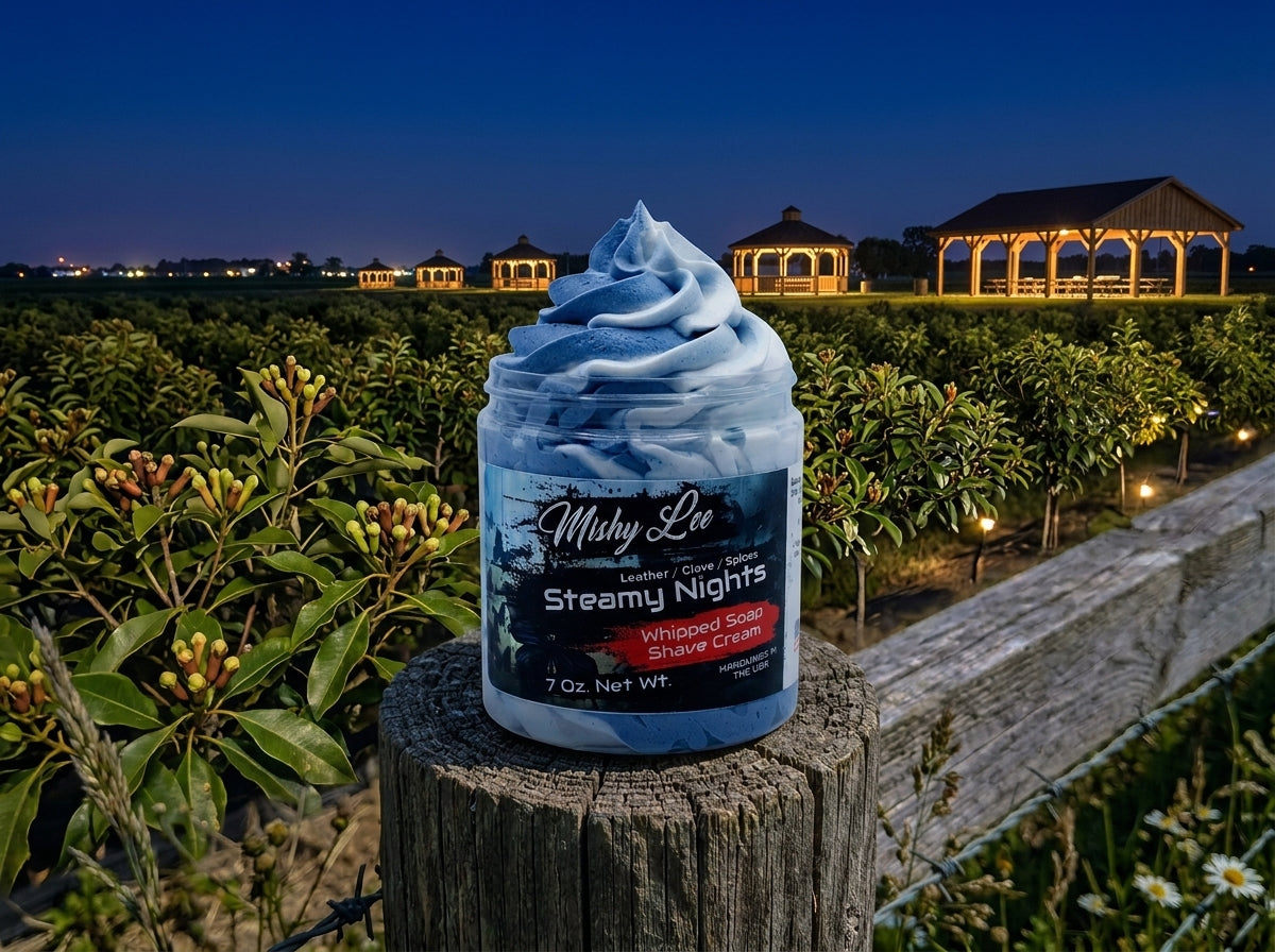 Steamy Nights Men's Whipped Soap and Shave Cream Mishy Lee Boutique