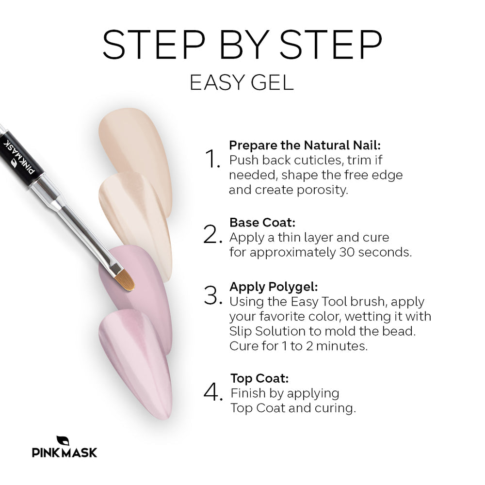 Easy Gel - Crystal - 2 oz Lunali Nail Supply