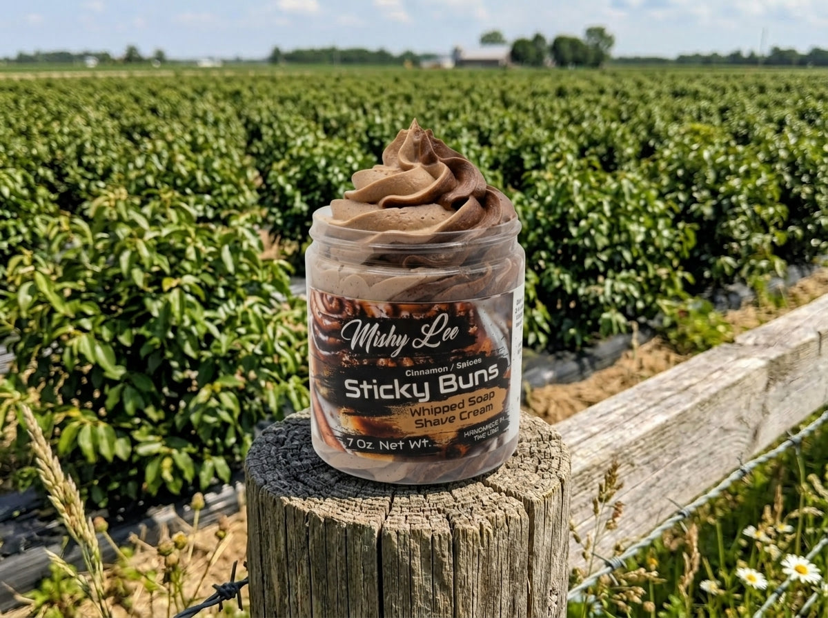 Sticky Buns Whipped Soap and Shave Cream Mishy Lee Boutique