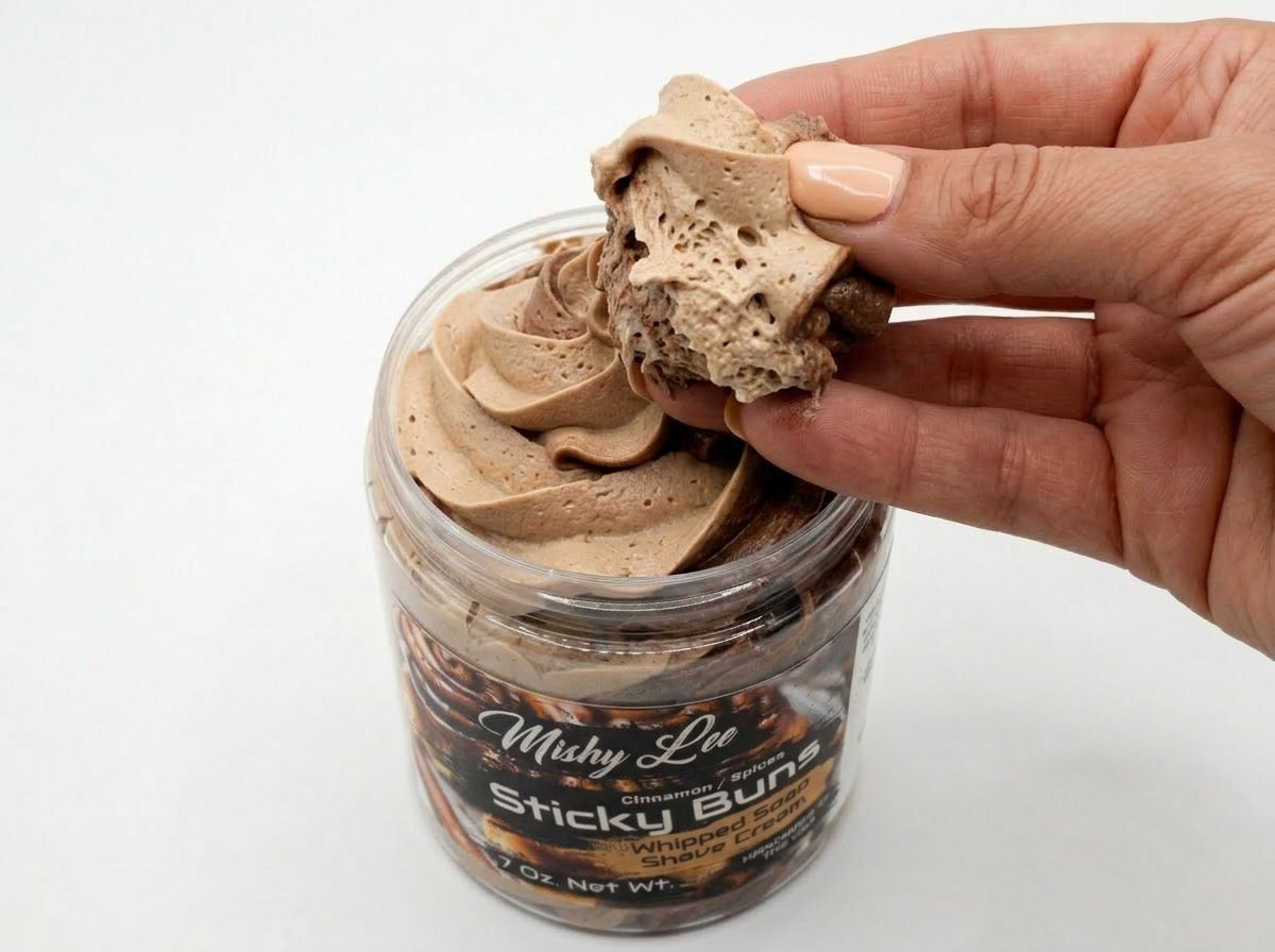 Sticky Buns Whipped Soap and Shave Cream Mishy Lee Boutique