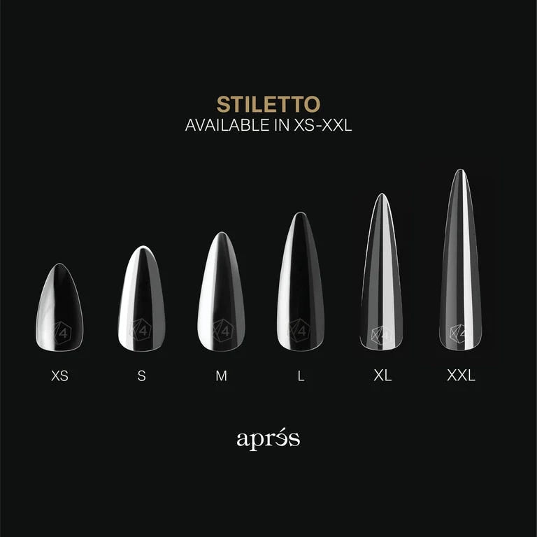 Gel-X® Sculpted Stiletto Extra Extra Long Box of Tips- Pro (420pcs) Lunali Nail Supply