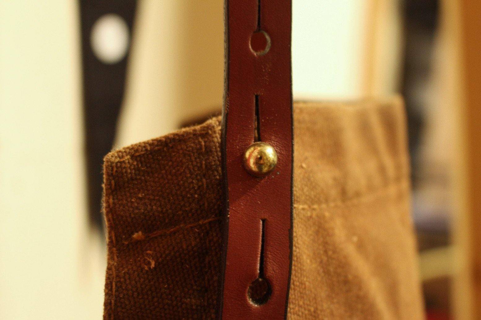 The Charles Waxed Canvas Apron Sturdy Brothers