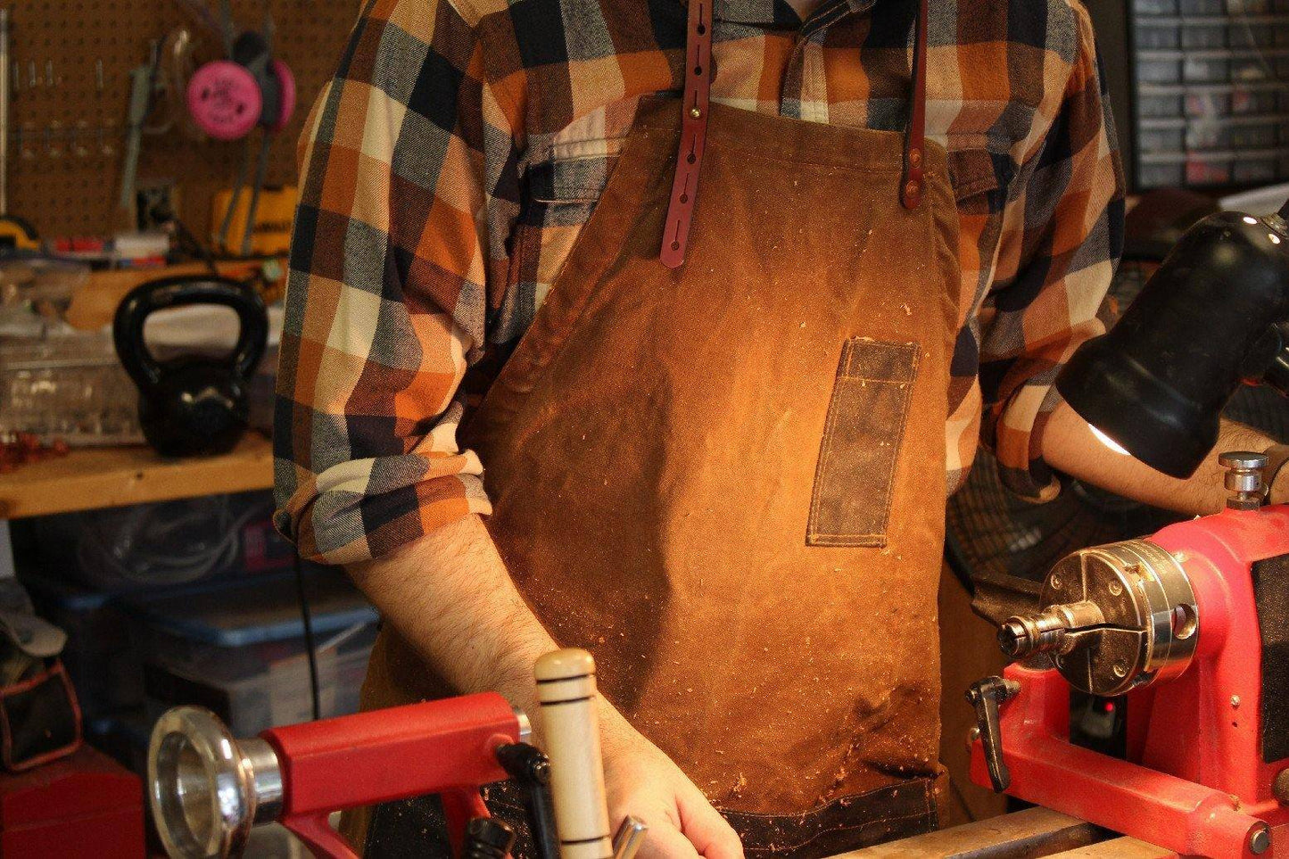The Charles Waxed Canvas Apron Sturdy Brothers
