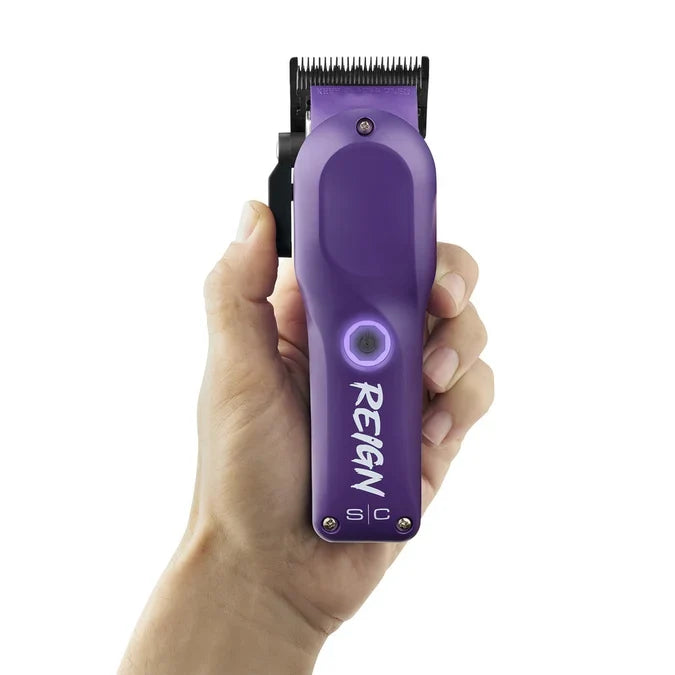 STYLECRAFT REIGN CLIPPER - PURPLE (#SC620P) N.O.S. Barber Supply