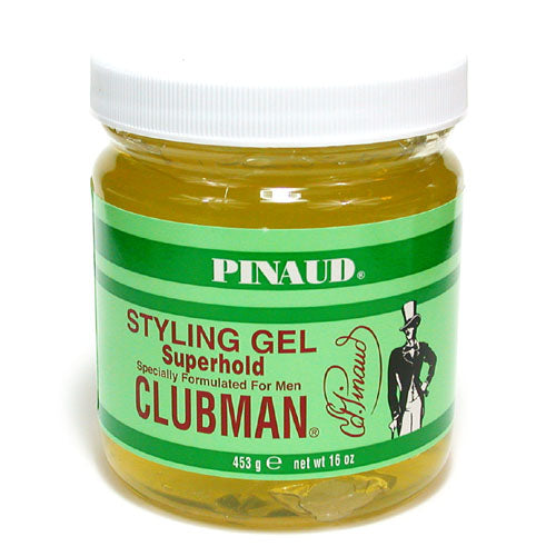 Clubman Superhold Styling Gel, 16 oz The Grease Shop