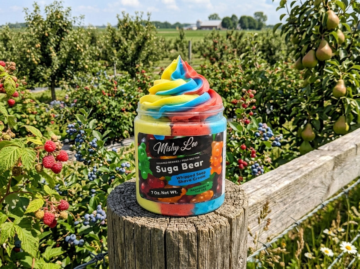 Suga Bear Whipped Soap and Shave Cream Mishy Lee Boutique