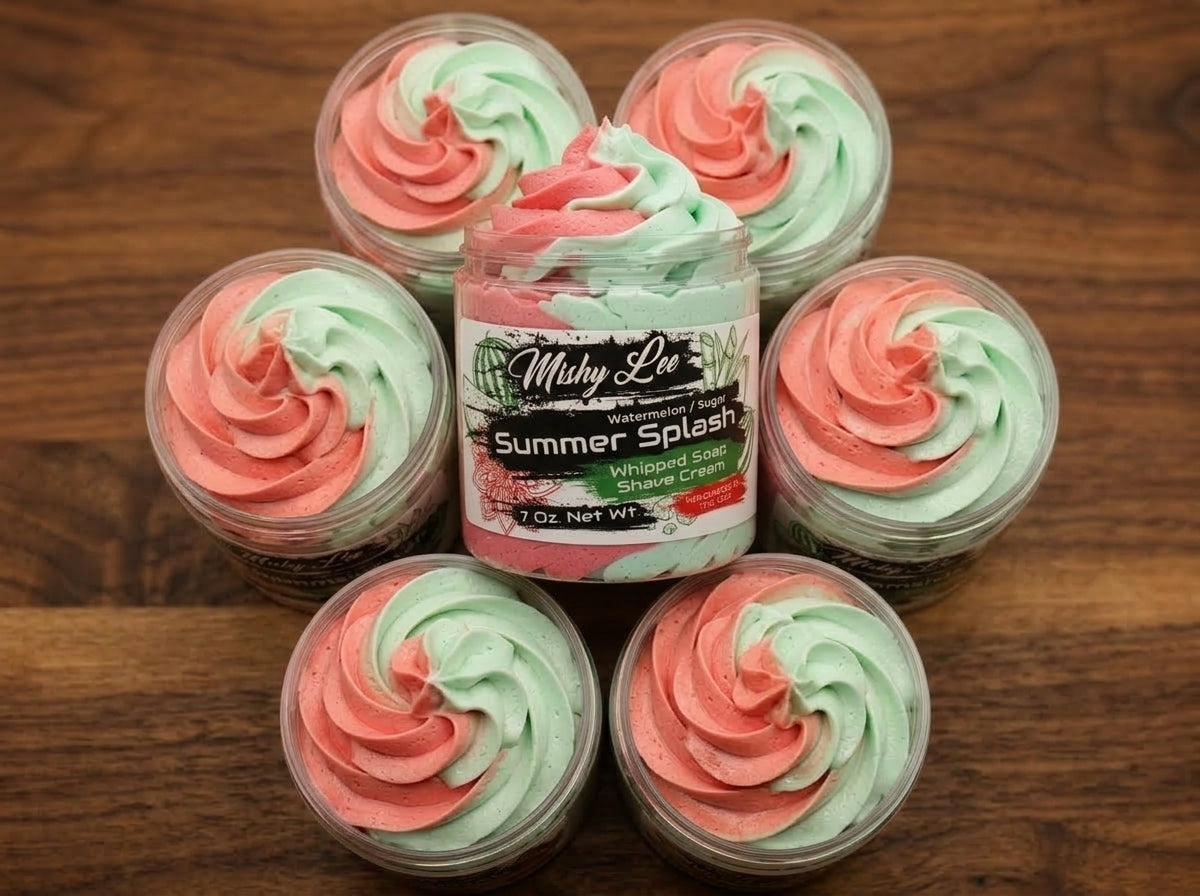 Summer Splash Whipped Soap and Shave Cream Mishy Lee Boutique