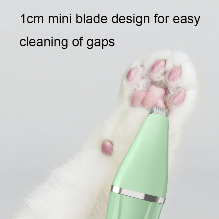 Multifunctional Pet Electric Shaver Cat And Dog Hair Clipper, Color: 3-in-1 Green