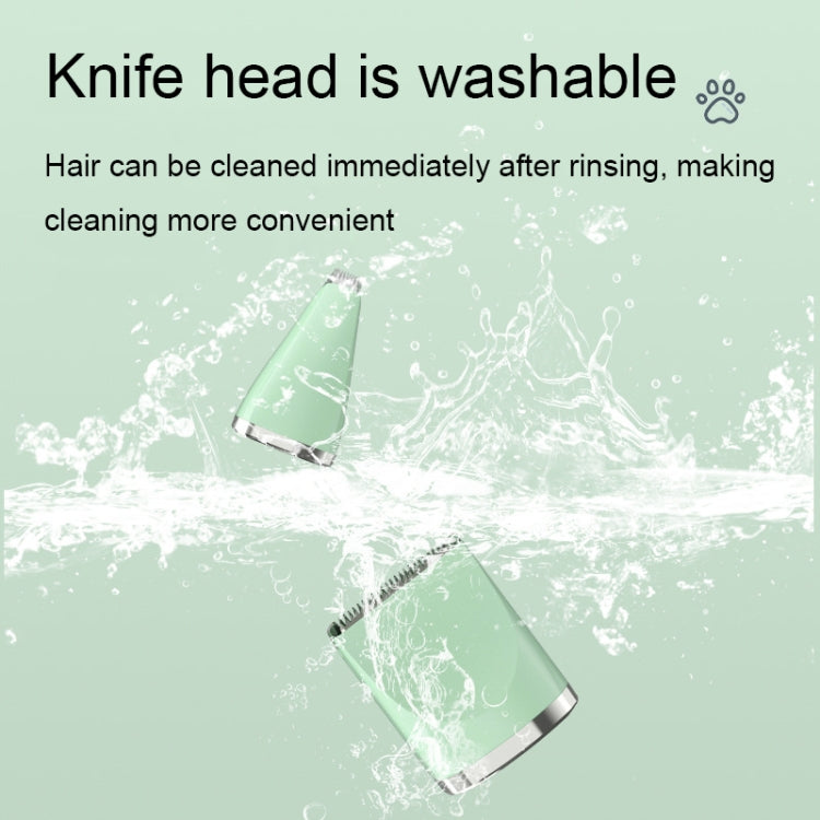 Multifunctional Pet Electric Shaver Cat And Dog Hair Clipper, Color: 3-in-1 White