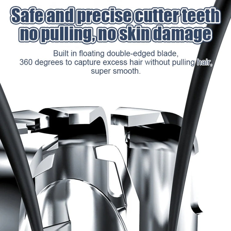 Electric Nose Hair Clipper Rechargeable Washable Portable Travel  Trimmer(Black) Salrog (Powered by Solnuance)