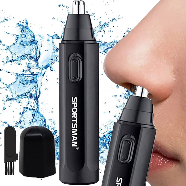 SPORTSMAN Men Electric Nose Hair Cutter, Size: Dry Battery(Black) Salrog (Powered by Solnuance)