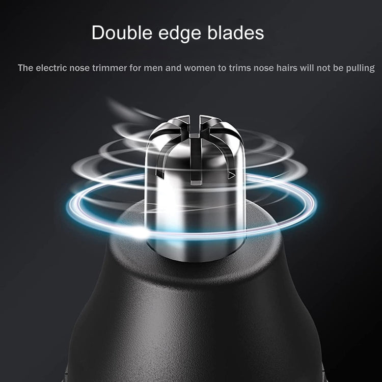 SPORTSMAN Men Electric Nose Hair Cutter, Size: USB Charging(Black) Salrog (Powered by Solnuance)