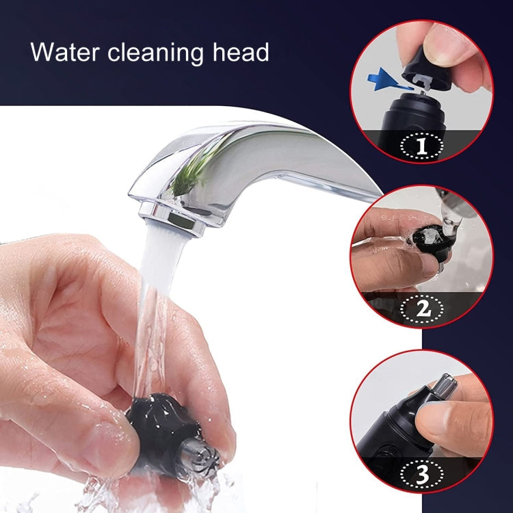 SPORTSMAN Men Electric Nose Hair Cutter, Size: USB Charging(Black) Salrog (Powered by Solnuance)