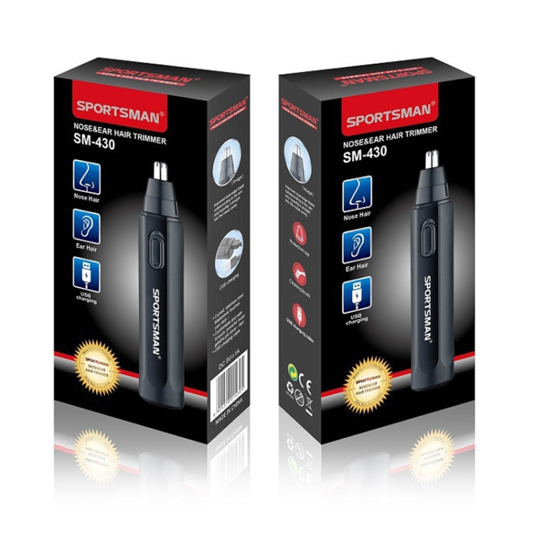 SPORTSMAN Men Electric Nose Hair Cutter, Size: Dry Battery(Black) Salrog (Powered by Solnuance)