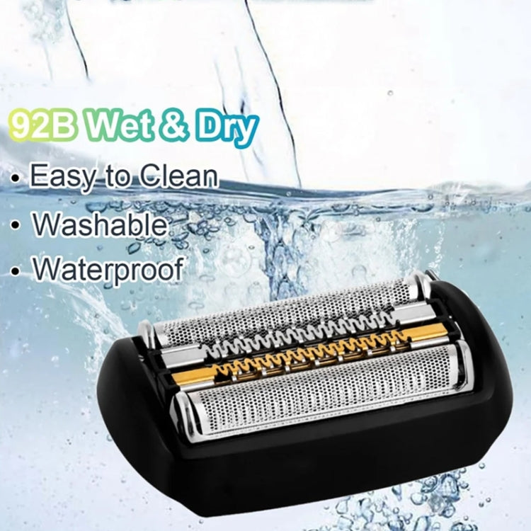 For Braun  Series 9 Electric Shaver Replacement Blade Gold Foil Style 92B Without Text