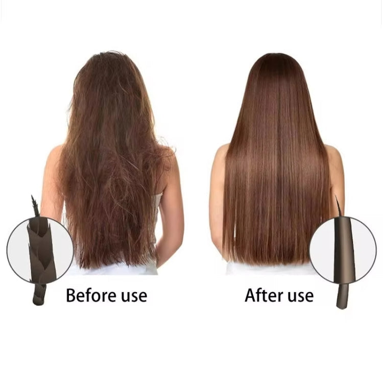 Wireless Hair Straightening Comb USB Charging Curling Iron(Gray) Salrog (Powered by Solnuance)