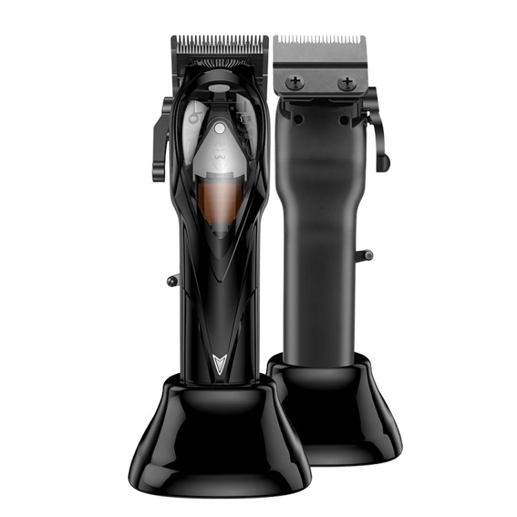 Rechargeable Magnetic Suspension High-speed Electric Hair Clipper(Black) Salrog (Powered by Solnuance)