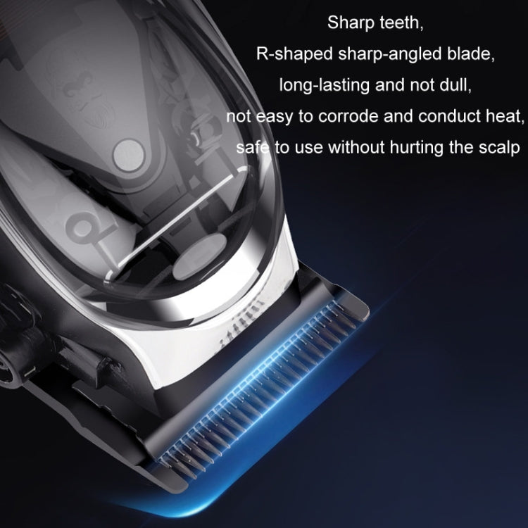 Rechargeable Magnetic Suspension High-speed Electric Hair Clipper(Silver) Salrog (Powered by Solnuance)