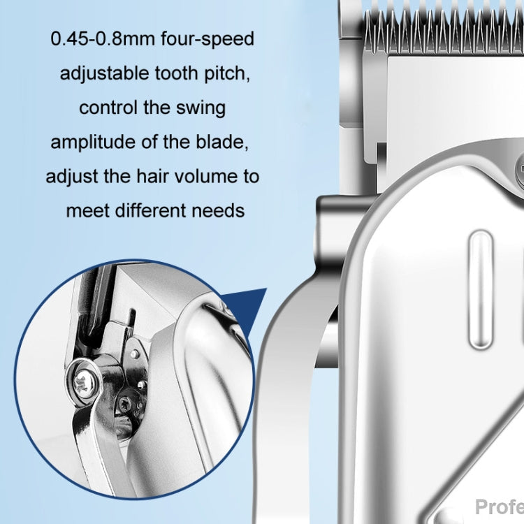 3pcs /Set Men Home Hair Salon High-power Hair Clipper(Gold) Salrog (Powered by Solnuance)